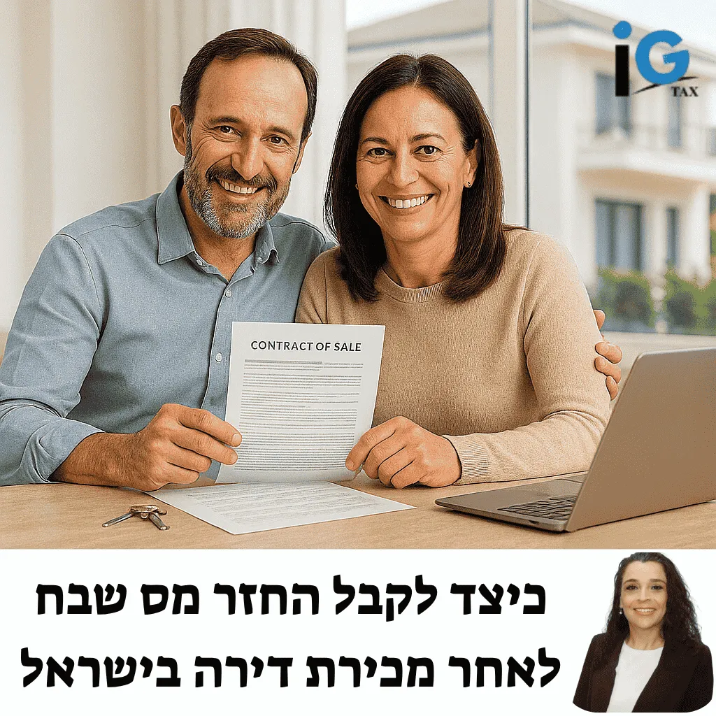 כיצד לקבל החזר מס שבח לאחר מכירת דירה בישראל