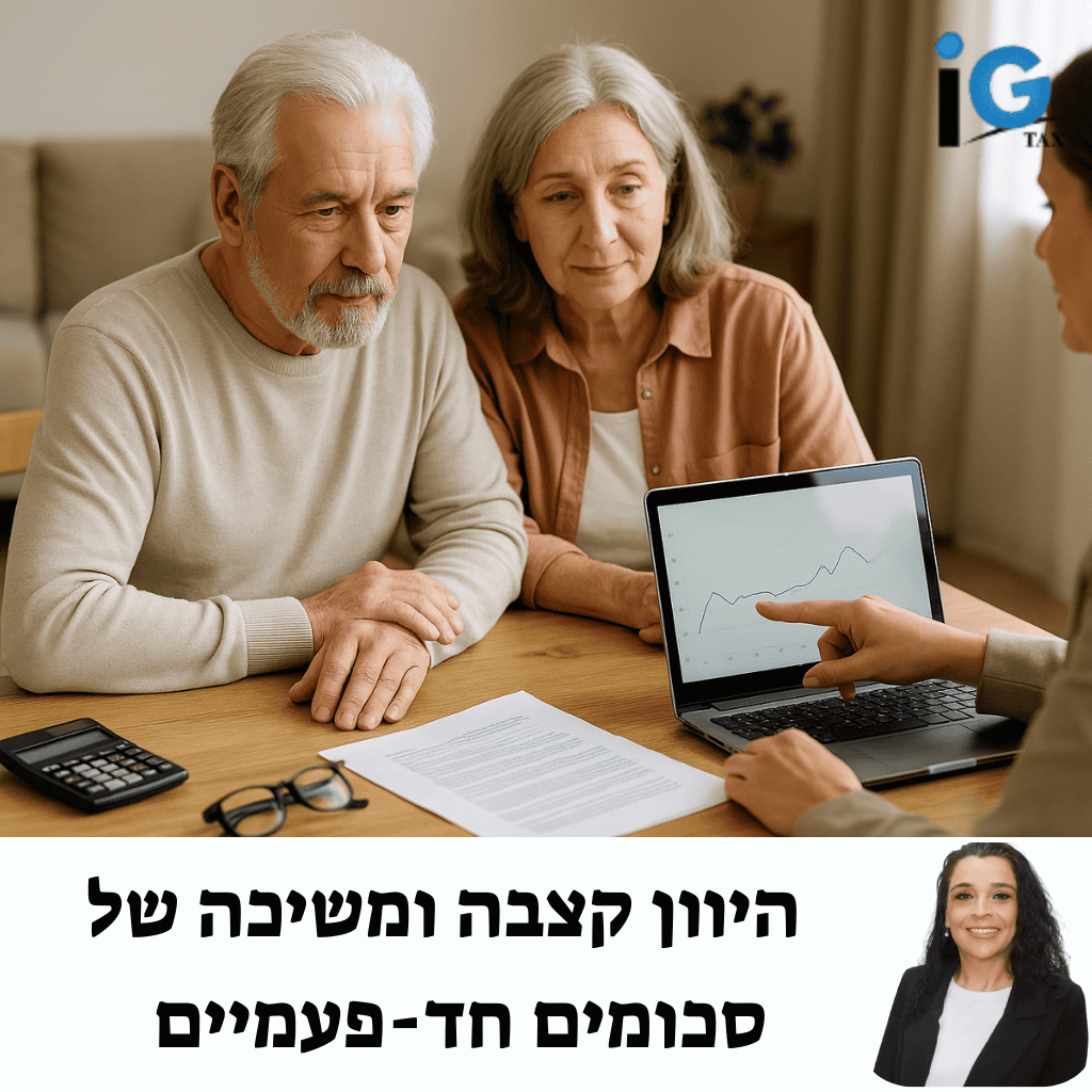 היוון קצבה ומשיכה של סכומים חד-פעמיים