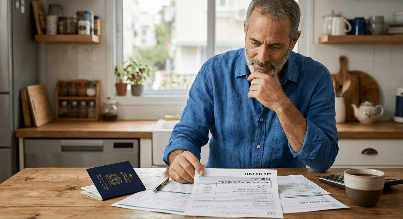 עצמאית ויועצת מס בוחנים תקרת הפקדה לקרן השתלמות 2026, חישוב חיסכון מס שנתי וטופס דוח שנתי במשרד מואר